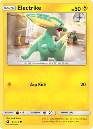 Electrike/168 - SM  Celestial Storm Reverse Holofoil