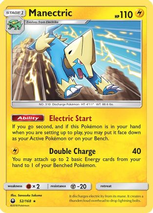Manectric/168 - SM  Celestial Storm-1