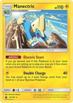 Manectric/168 - SM  Celestial Storm Reverse Holofoil-1