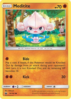 Meditite 76/168 - SM  Celestial Storm Reverse Holofoil-1