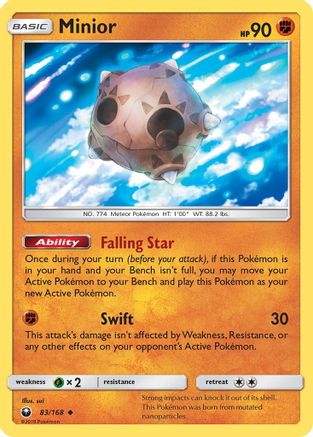 Minior 83/168 - SM  Celestial Storm Reverse Holofoil-1