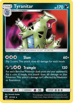 Tyranitar 87/168 - SM  Celestial Storm Reverse Holofoil-1