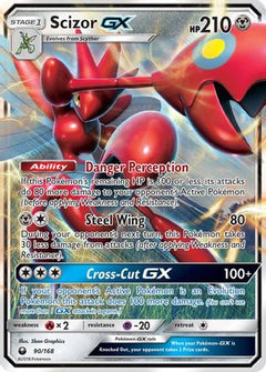 Scizor GX 90/168 - SM  Celestial Storm Holofoil-1