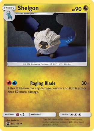 Shelgon 105/168 - SM  Celestial Storm-1