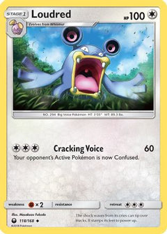 Loudred/168 - SM  Celestial Storm Reverse Holofoil-1