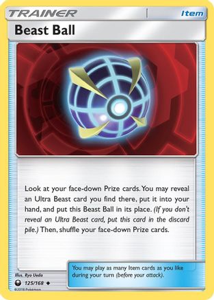 Beast Ball 125/168 - SM  Celestial Storm-1