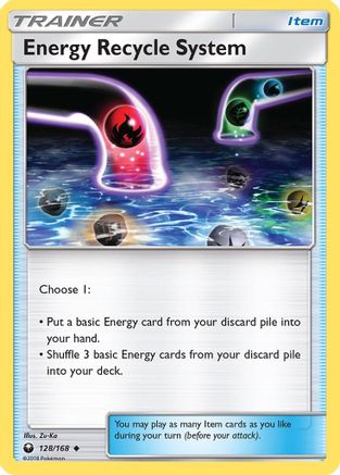 Energy Recycle System/168 - SM  Celestial Storm Reverse Holofoil-1