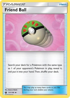 Friend Ball 131/168 - SM  Celestial Storm Reverse Holofoil-1