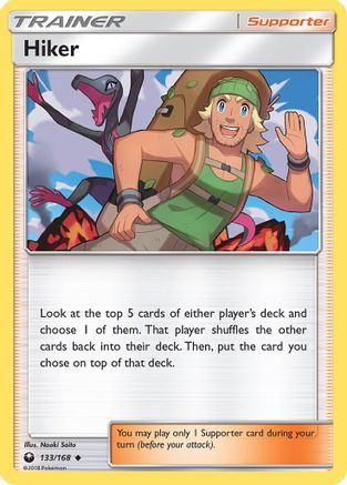 Hiker/168 - SM  Celestial Storm Reverse Holofoil-1