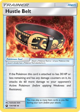 Hustle Belt 134/168 - SM  Celestial Storm-1