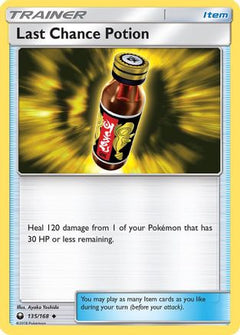Last Chance Potion 135/168 - SM  Celestial Storm Reverse Holofoil-1