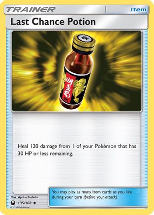 Last Chance Potion 135/168 - SM  Celestial Storm-1