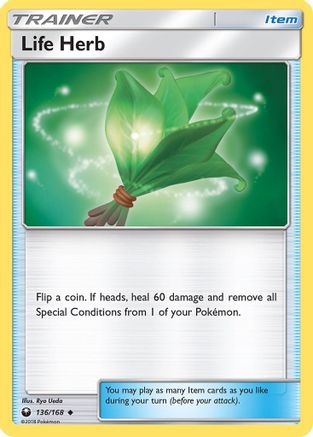 Life Herb/168 - SM  Celestial Storm Reverse Holofoil-1