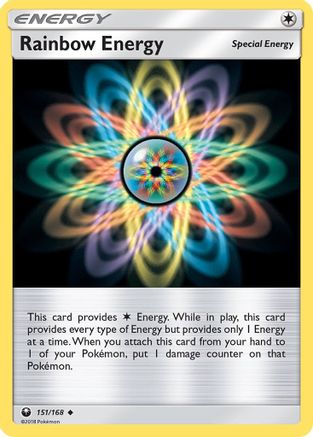 Rainbow Energy 151/168 - SM  Celestial Storm-1