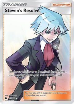 Steven's Resolve (Full Art)/168 - SM  Celestial Storm Holofoil-1