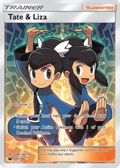 Tate & Liza (Full Art)/168 - SM  Celestial Storm Holofoil-1