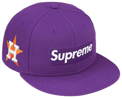 Supreme x New Era x MLB 'Houston Astros' Cap - Purple-1