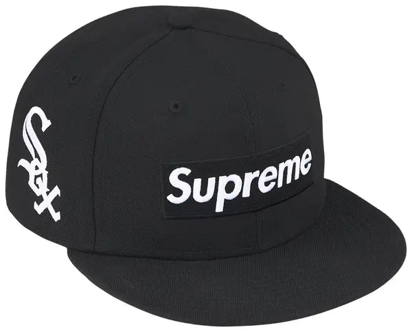 Supreme x New Era x MLB 'Chicago White Sox' Cap - Black-1