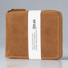 MET Hunter Leather Zip Around Wallet-4