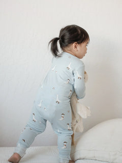 Convertible Footie | günamüna | Cowboy Goose-5