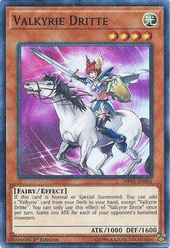 Valkyrie Dritte (SHVA-EN001) - Shadows in Valhalla 1st Edition-1