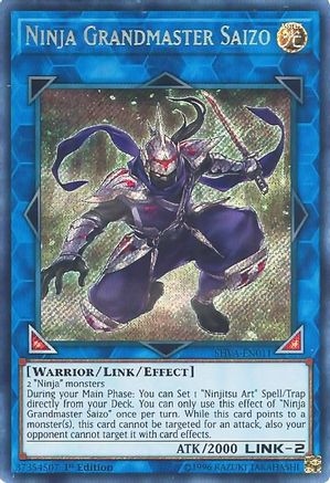 Ninja Grandmaster Saizo (SHVA-EN011) - Shadows in Valhalla 1st Edition-1