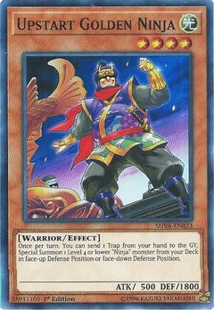 Upstart Golden Ninja (SHVA-EN023) - Shadows in Valhalla 1st Edition-1