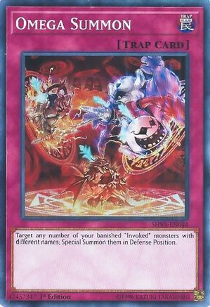 Omega Summon (SHVA-EN044) - Shadows in Valhalla 1st Edition-1