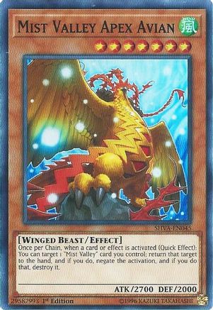 Mist Valley Apex Avian (SHVA-EN045) - Shadows in Valhalla 1st Edition-1