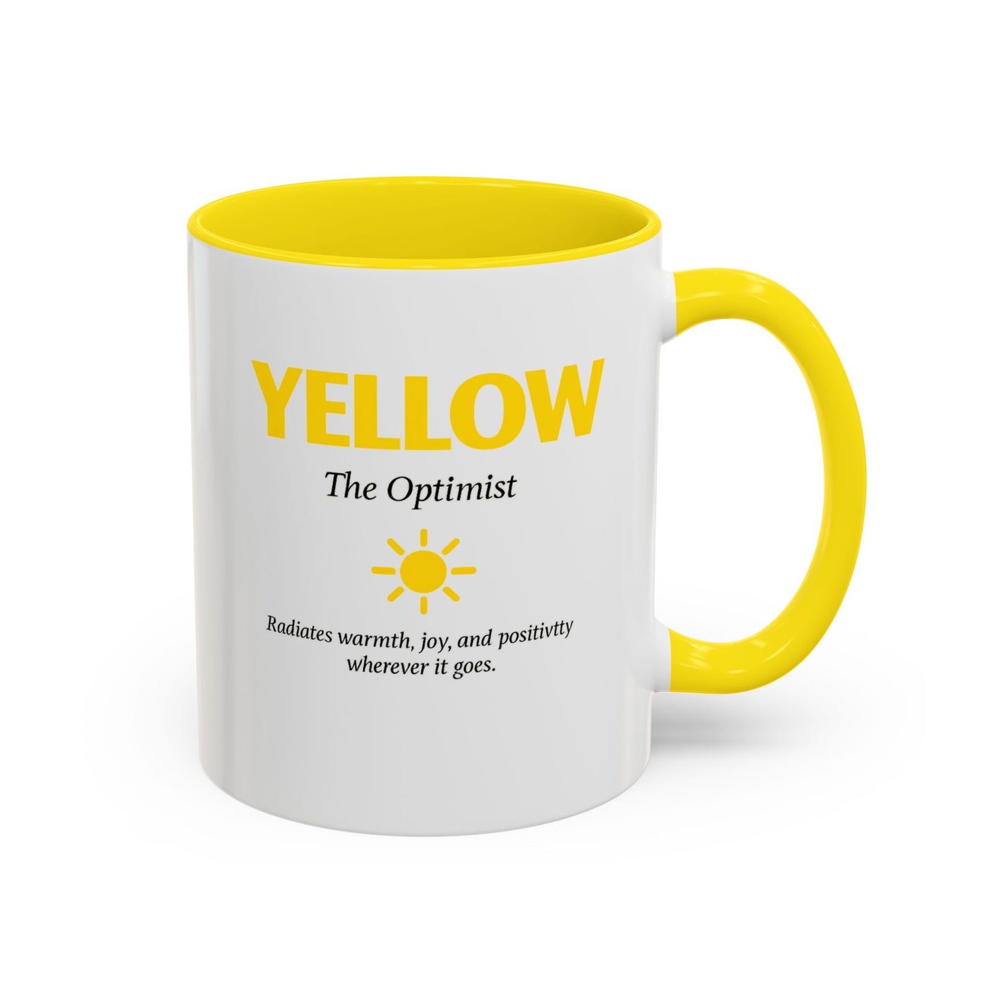 Color Personality Mug Collection - Yellow