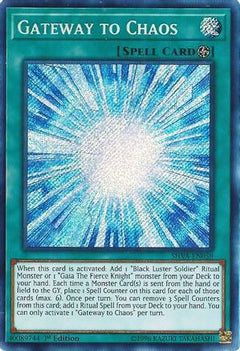 Gateway to Chaos (SHVA-EN058) - Shadows in Valhalla 1st Edition-1