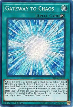 Gateway to Chaos (SHVA-EN058) - Shadows in Valhalla 1st Edition-1