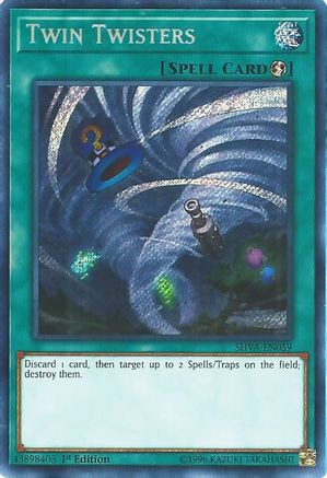 Twin Twisters (SHVA-EN059) - Shadows in Valhalla 1st Edition-1