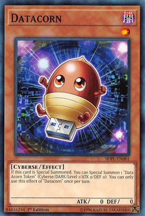 Datacorn (SDPL-EN001) - Structure Deck: Powercode Link 1st Edition-1