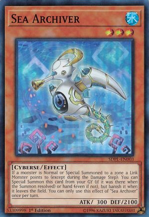 Sea Archiver (SDPL-EN003) - Structure Deck: Powercode Link 1st Edition-1