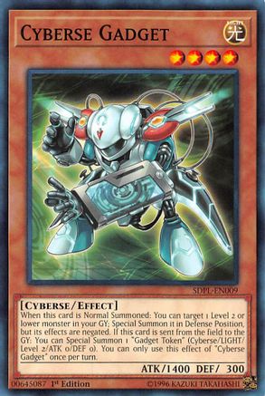 Cyberse Gadget (SDPL-EN009) - Structure Deck: Powercode Link 1st Edition-1
