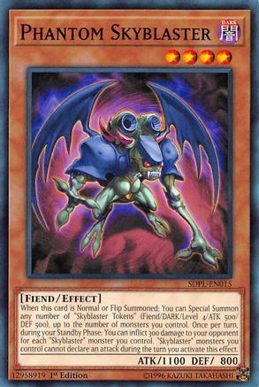 Phantom Skyblaster (SDPL-EN015) - Structure Deck: Powercode Link 1st Edition-1