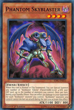 Phantom Skyblaster (SDPL-EN015) - Structure Deck: Powercode Link 1st Edition-1