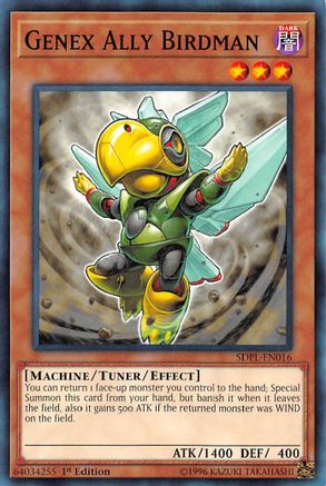 Genex Ally Birdman (SDPL-EN016) - Structure Deck: Powercode Link 1st Edition-1