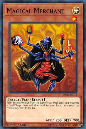 Magical Merchant (SDPL-EN018) - Structure Deck: Powercode Link 1st Edition-1