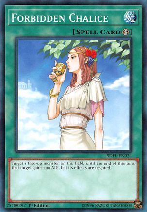 Forbidden Chalice (SDPL-EN024) - Structure Deck: Powercode Link 1st Edition-1