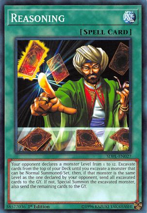 Reasoning (SDPL-EN027) - Structure Deck: Powercode Link 1st Edition-1