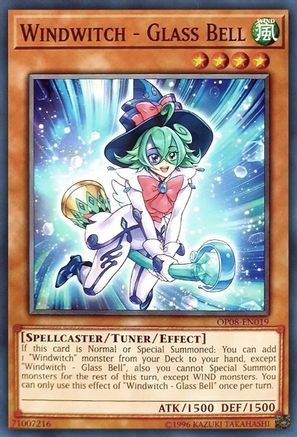 Windwitch - Glass Bell (OP08-EN019) - OTS Tournament Pack 8 Unlimited-1