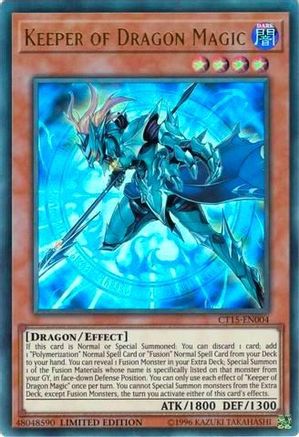 Keeper of Dragon Magic (CT15-EN004) - 2018 Mega-Tins Limited