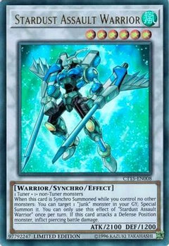 Stardust Assault Warrior (CT15-EN008) - 2018 Mega-Tins Limited-1