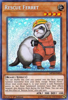 Rescue Ferret (MP18-EN054) - 2018 Mega-Tins Mega Pack 1st Edition-1