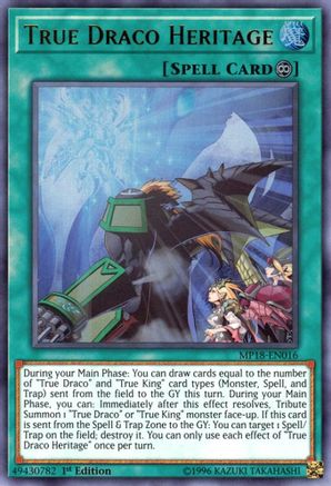 True Draco Heritage (MP18-EN016) - 2018 Mega-Tins Mega Pack 1st Edition-1