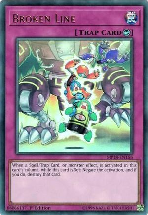 Broken Line (MP18-EN156) - 2018 Mega-Tins Mega Pack 1st Edition-1
