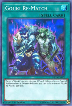 Gouki Re-Match (MP18-EN070) - 2018 Mega-Tins Mega Pack 1st Edition-1