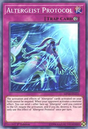 Altergeist Protocol (MP18-EN151) - 2018 Mega-Tins Mega Pack 1st Edition-1